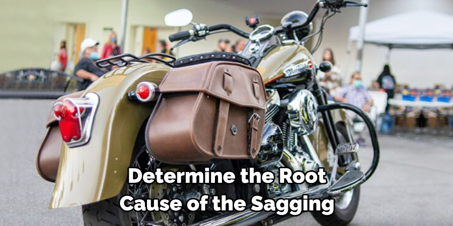 Determine the Root 
Cause of the Sagging