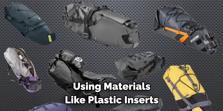 Using Materials 
Like Plastic Inserts