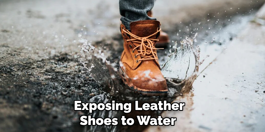 Exposing Leather Shoes to Water 