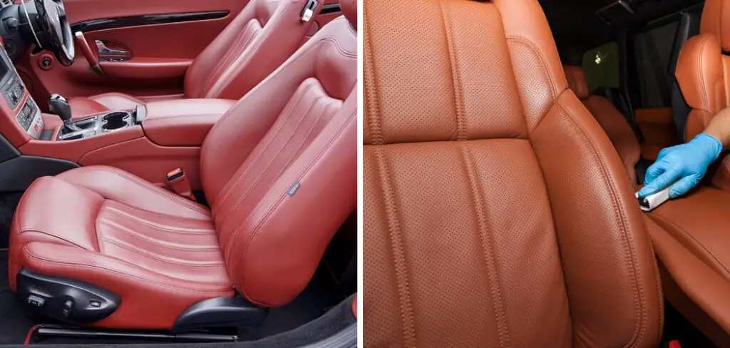 How to Reupholster a Car Seat Leather