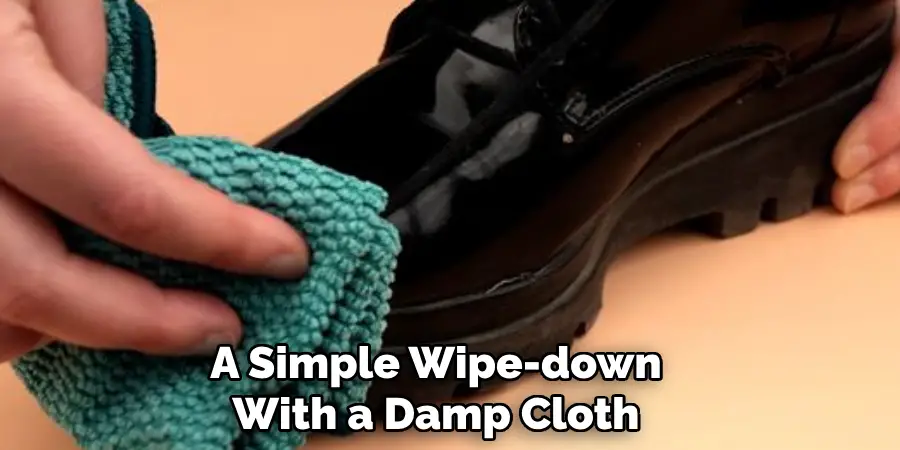 A Simple Wipe-down With a Damp Cloth