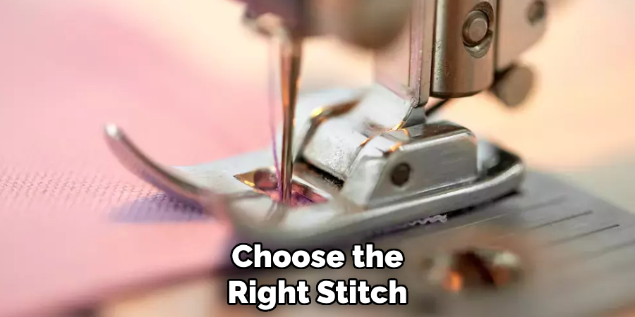 Choose the Right Stitch