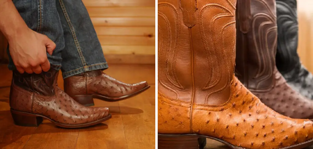 How to Take Care of Ostrich Boots