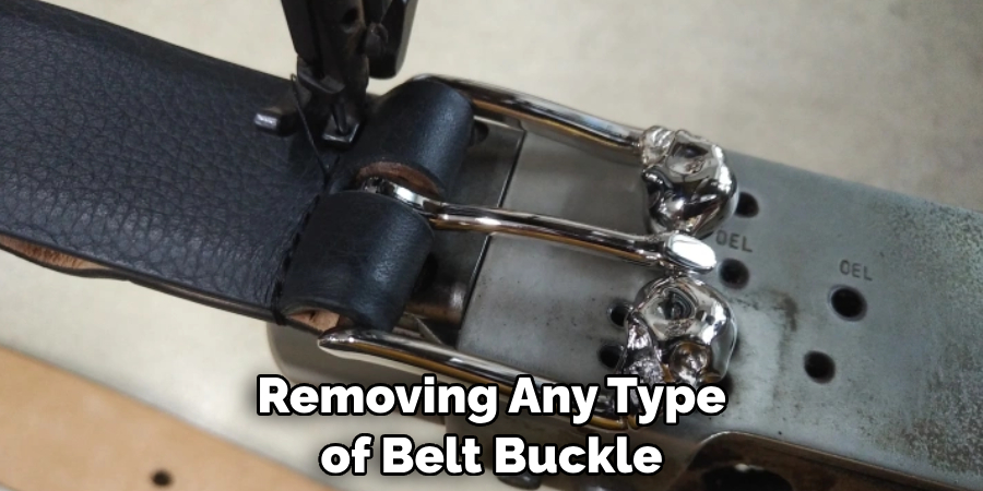 Removing Any Type of Belt Buckle