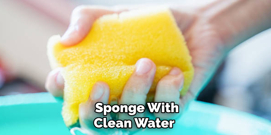  Sponge With Clean Water 