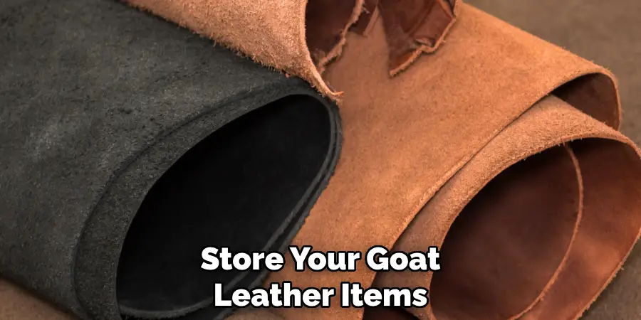 Store Your Goat Leather Items
