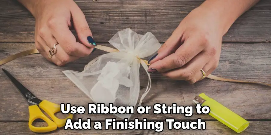 Use Ribbon or String to Add a Finishing Touch