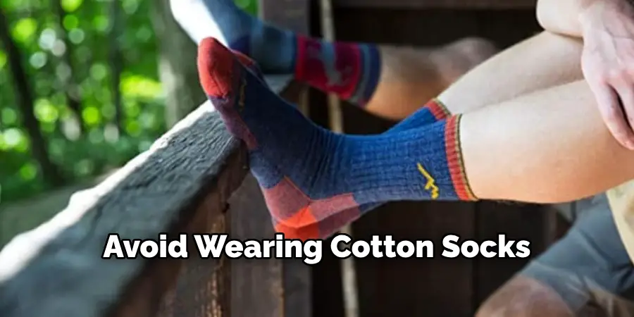 Avoid Wearing Cotton Socks