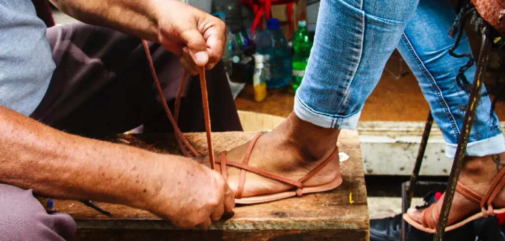 How to Stop Leather Sandals From Staining Feet