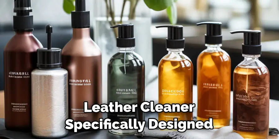  Leather Cleaner Specifically Designed