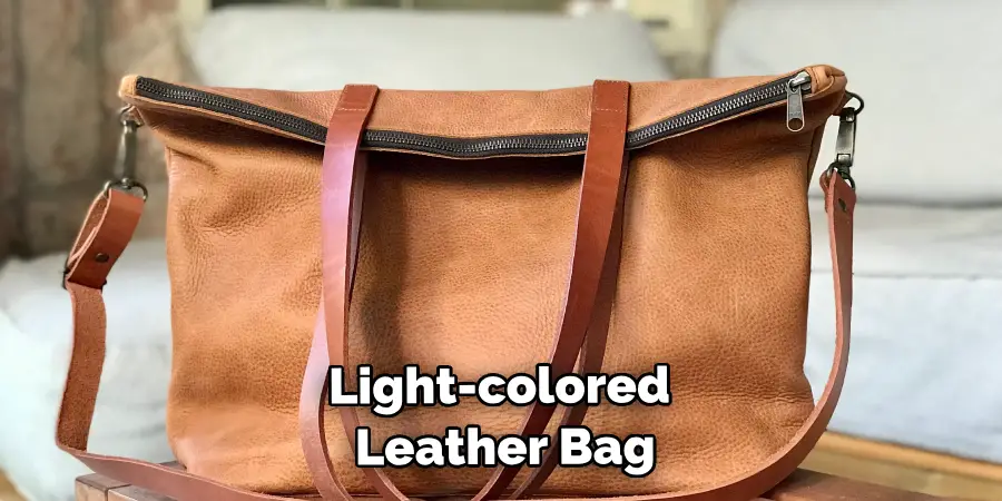 Light-colored Leather Bag