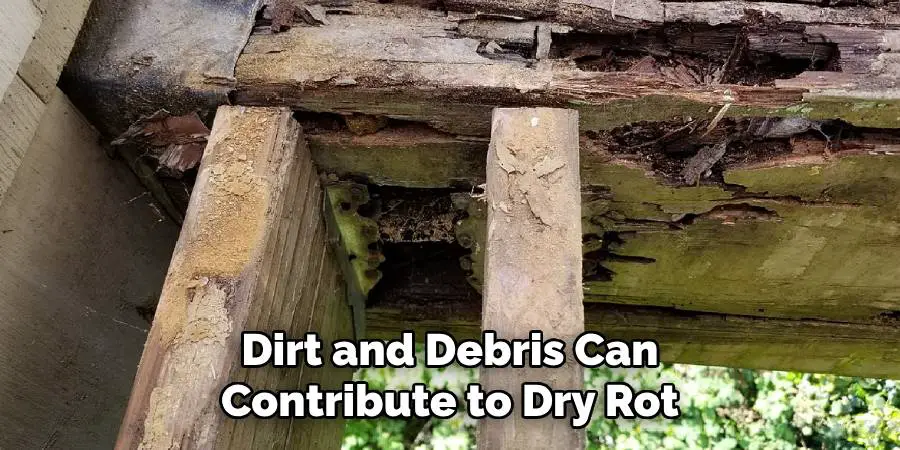 Dirt and Debris Can Contribute to Dry Rot