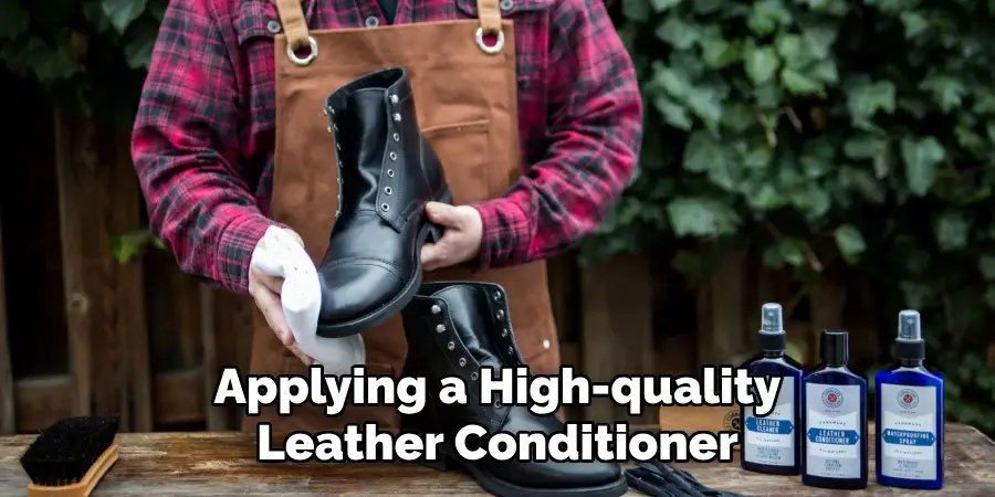 Applying a High-quality Leather Conditioner