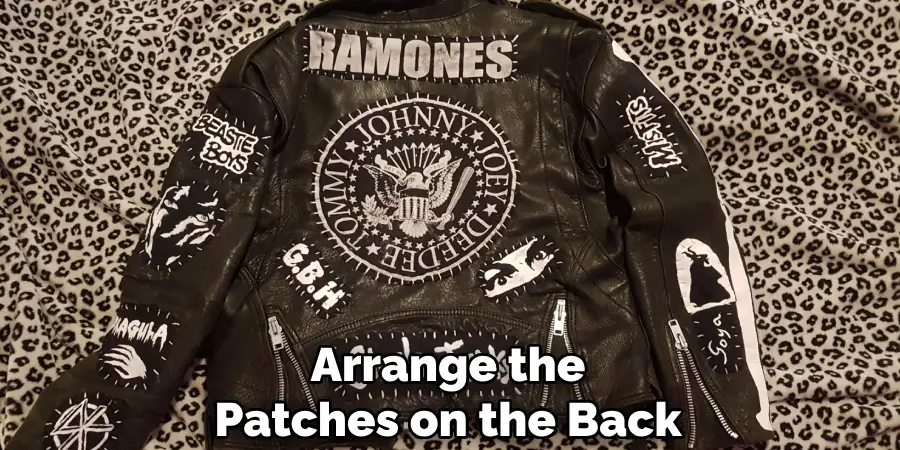 Arrange the Patches on the Back