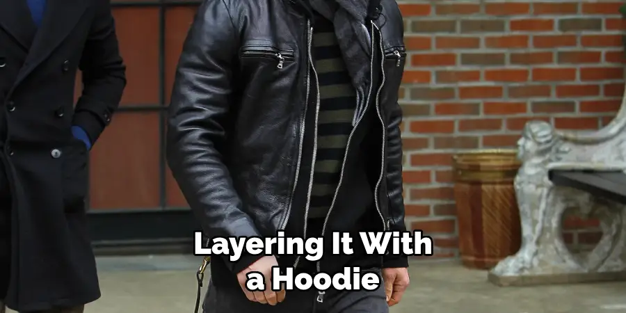 Layering It With a Hoodie