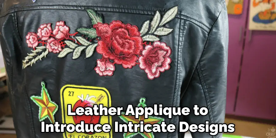 Leather Applique to Introduce Intricate Designs