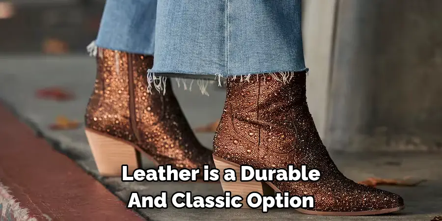 Leather is a Durable And Classic Option