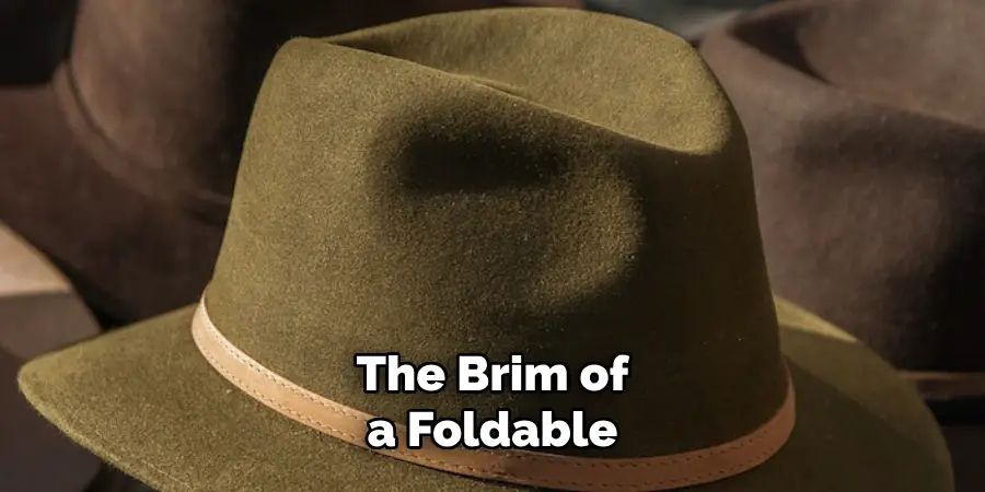 The Brim of a Foldable