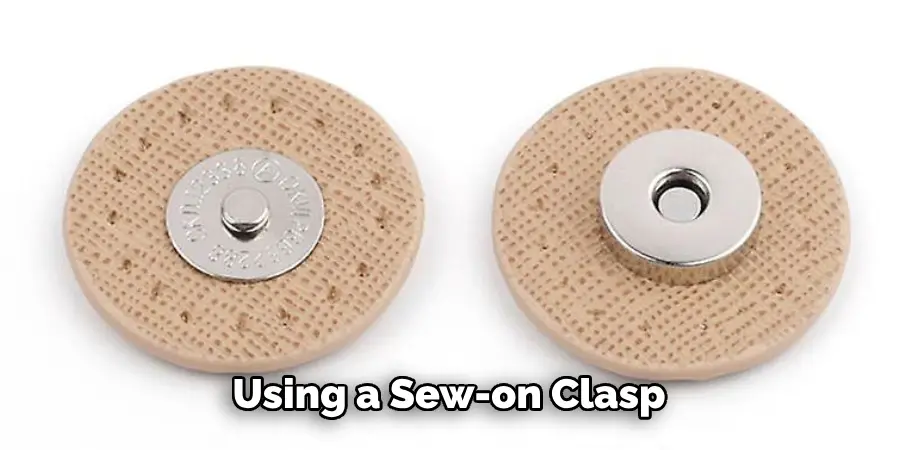 Using a Sew-on Clasp