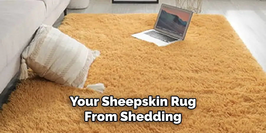 Your Sheepskin Rug From Shedding