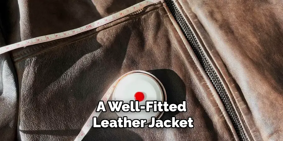 A Well-fitted Leather Jacket