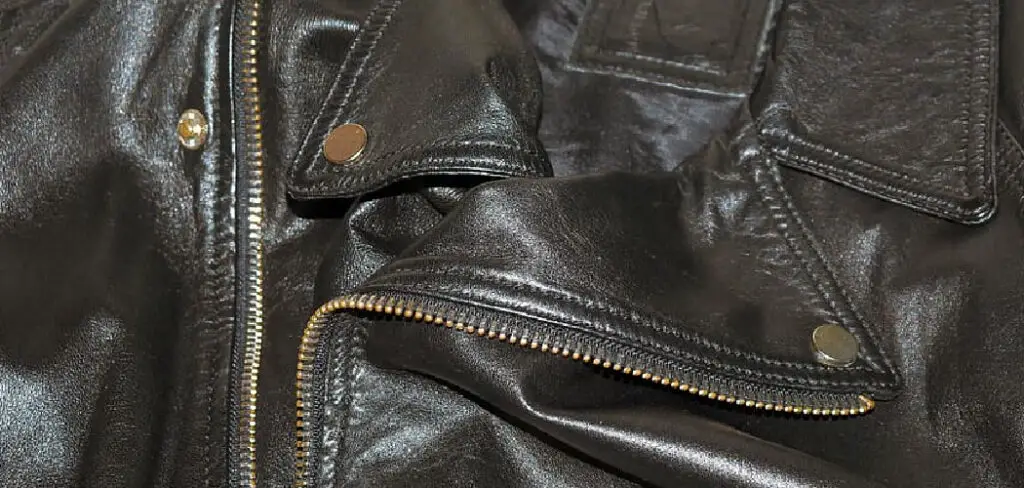 How to Remove Peeling Faux Leather Jacket