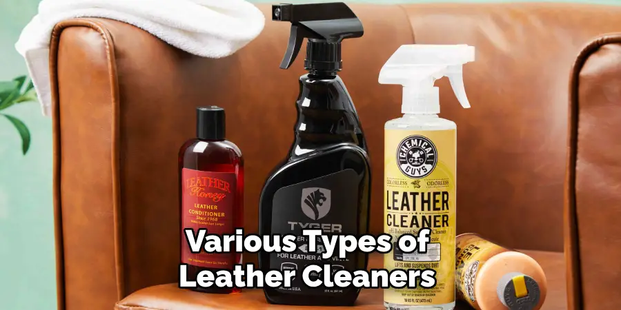 Various Types of Leather Cleaners 