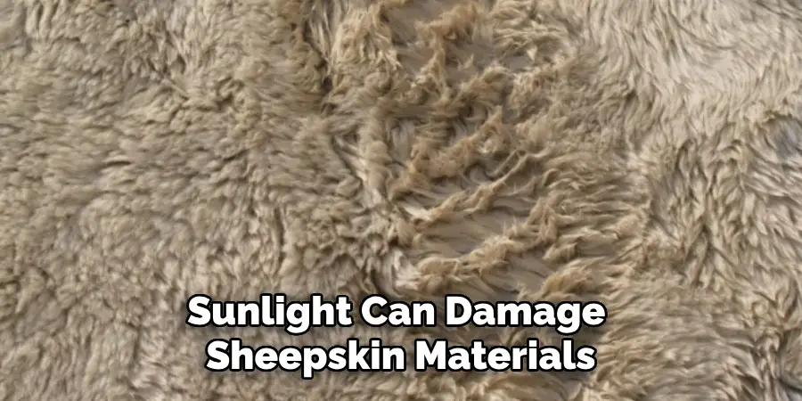 Sunlight Can Damage Sheepskin Materials