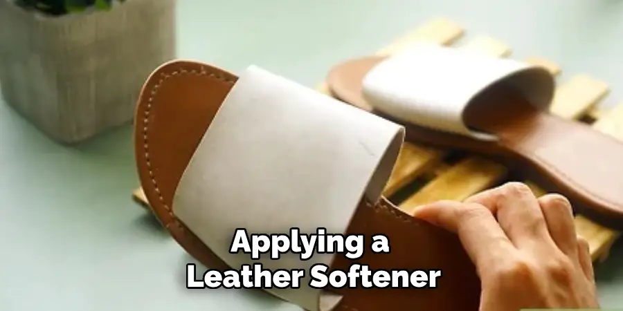 Applying a
Leather Softener