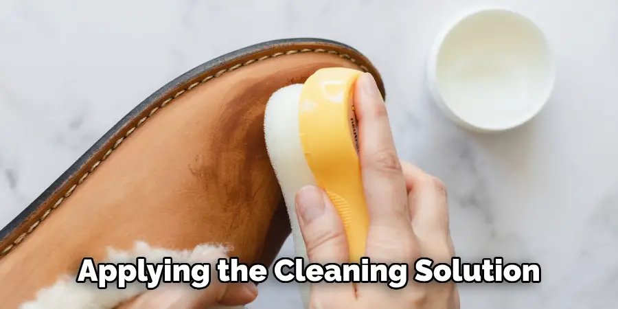 Applying the Cleaning Solution  