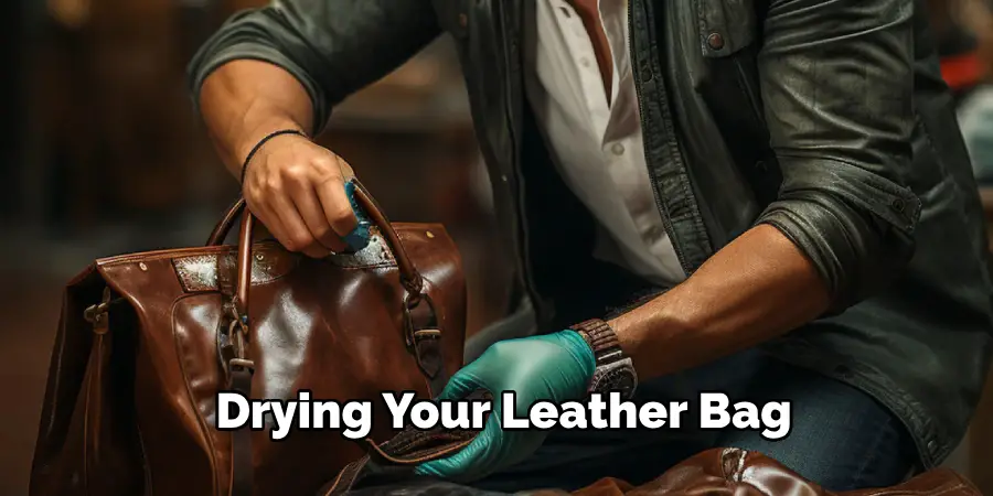 Drying Your Leather Bag