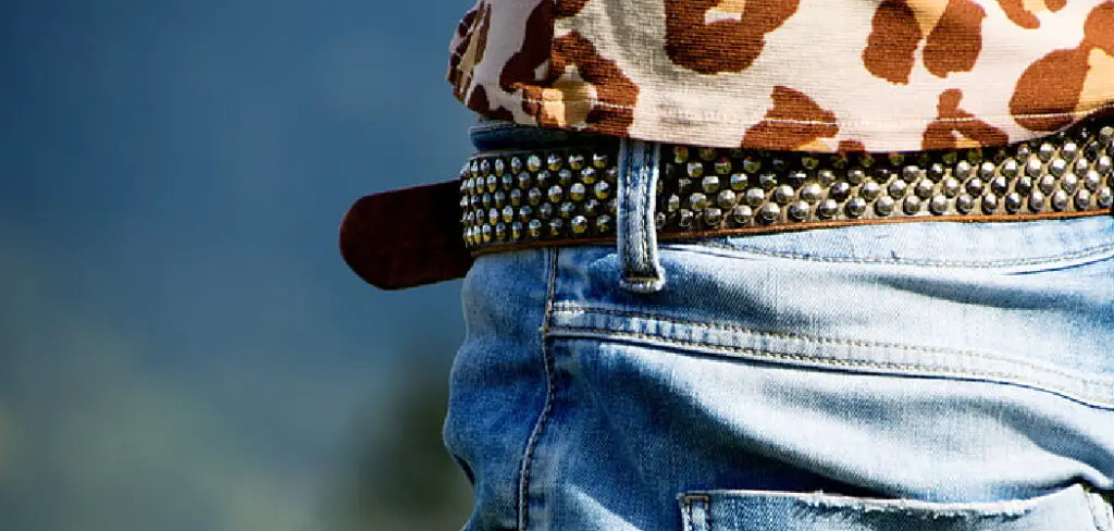  How to Wear Leather Belts With Jeans