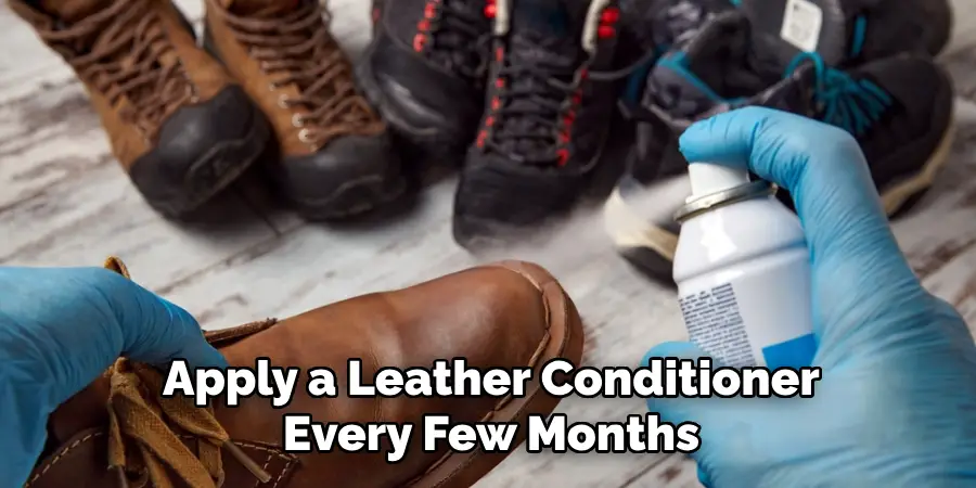 Apply a Leather Conditioner Every Few Months