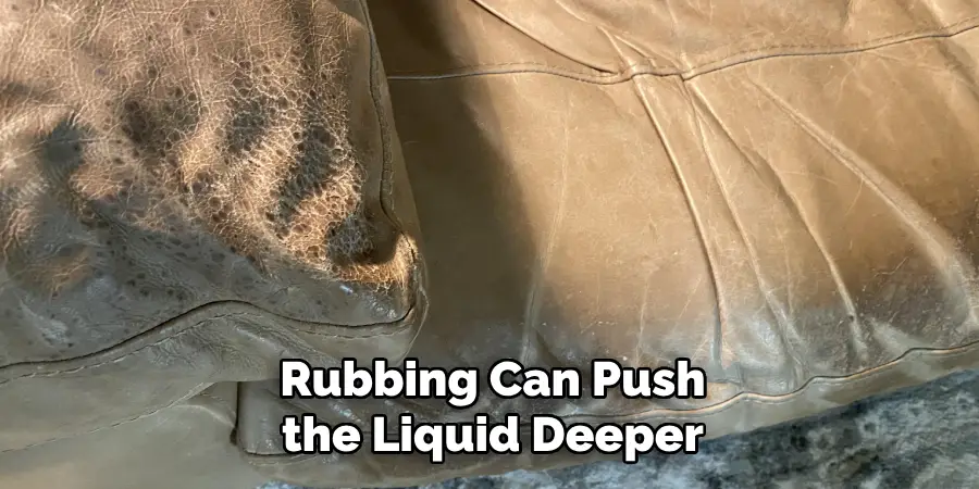 Rubbing Can Push the Liquid Deeper