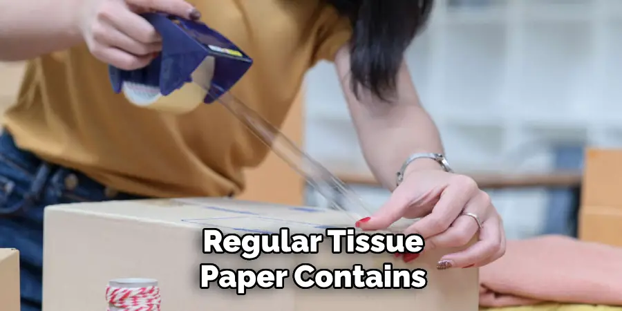 Regular Tissue Paper Contains