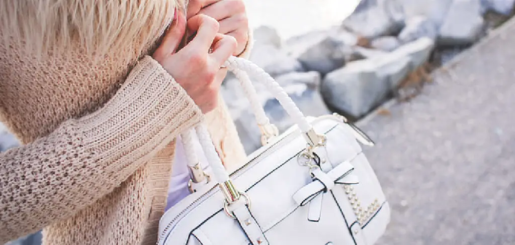 How to Clean White Leather Handbag