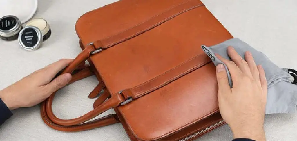 How to Fix Flaking Leather Bag
