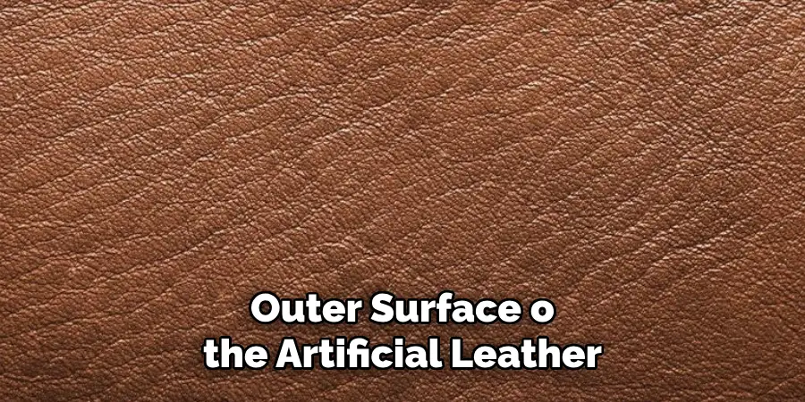 Outer Surface of the Artificial Leather