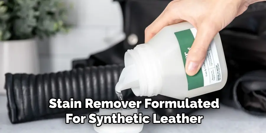 Stain Remover Formulated
For Synthetic Leather