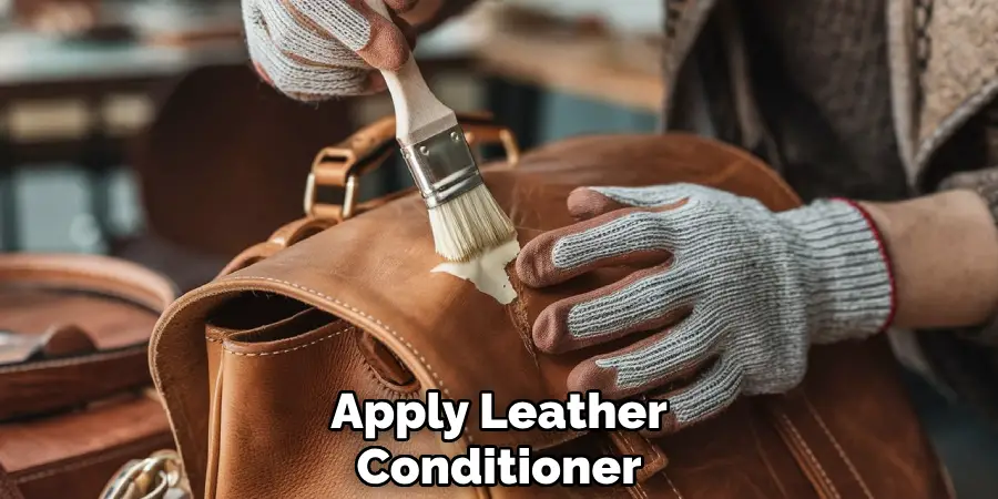 Apply Leather Conditioner