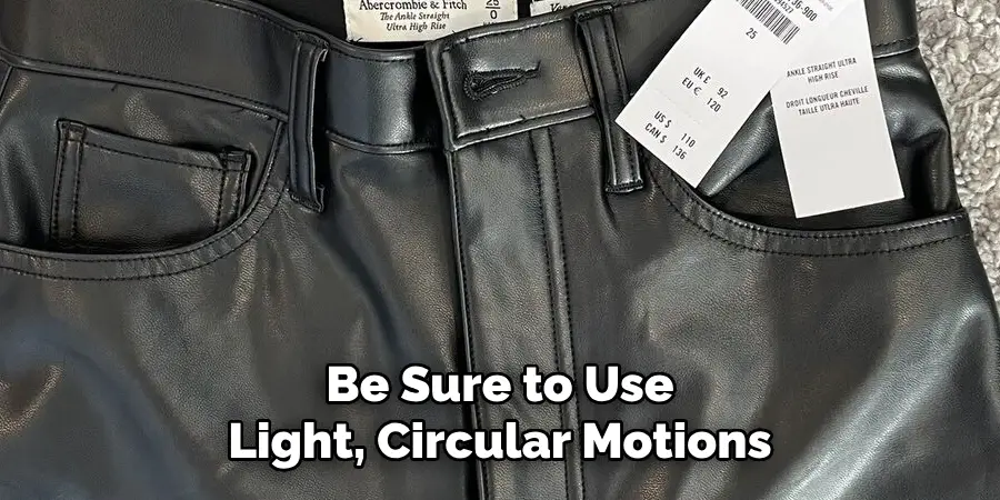 Be Sure to Use Light, Circular Motions