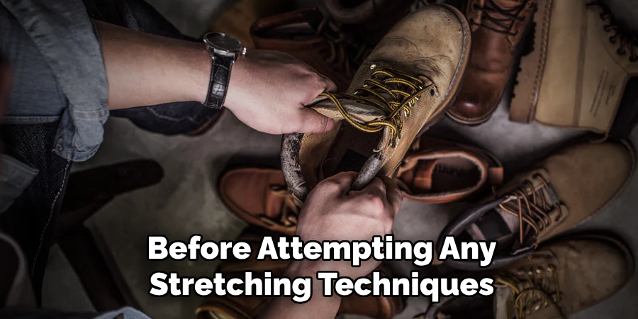 Before Attempting Any Stretching Techniques