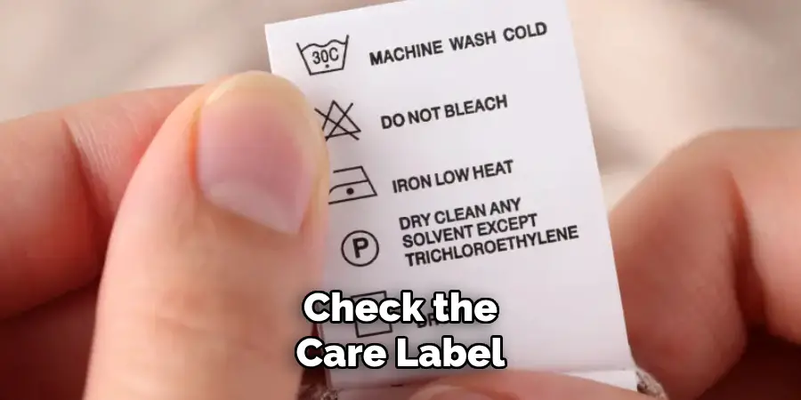 Check the Care Label