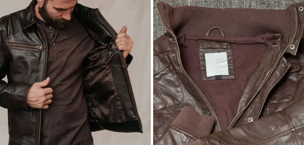 How to Clean Leather Jacket Inside