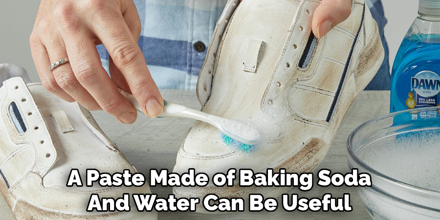 A Paste Made of Baking Soda
And Water Can Be Useful