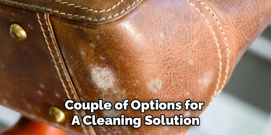 Couple of Options for
A Cleaning Solution