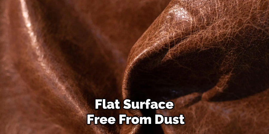 Flat Surface 
Free From Dust