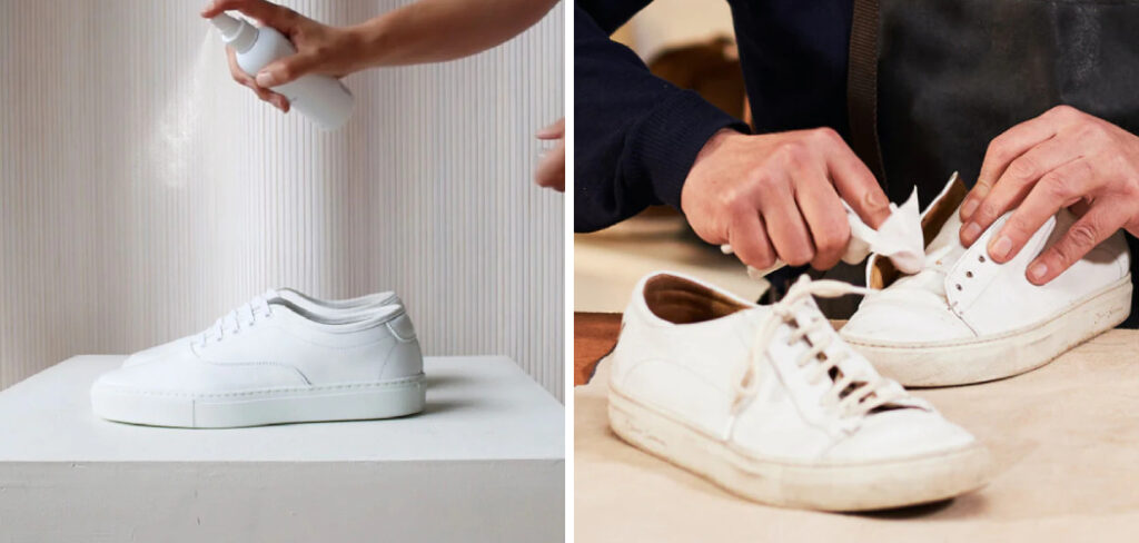 How to Clean White Leather Sneakers