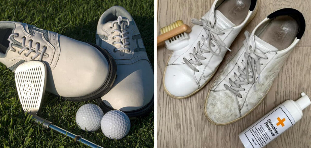 How to Restore White Leather Golf Shoes
