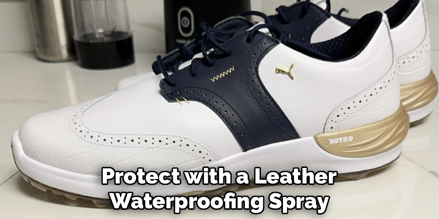 Protect with a Leather Waterproofing Spray